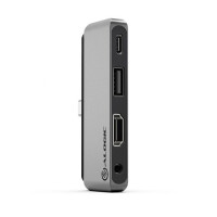 Alogic UCANCHD - USB 2.0 Type-C - 60 W - Schwarz - Grau -...