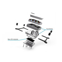 Alphacool Core 1 CPU-Kuehler - Wei&szlig;