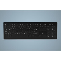 Active Key AK-C8100 - Volle Gr&ouml;&szlig;e (100%) - Kabelgebunden - USB - Membran Key Switch - QWERTZ - Schwarz