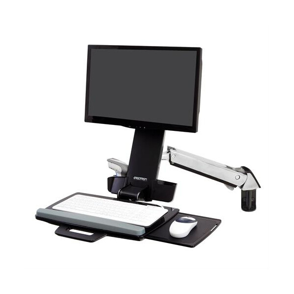 Ergotron Styleview Sit-Stand Combo Arm - Schrauben - 13,2 kg - 48,3 cm (19 Zoll) - 61 cm (24 Zoll) - 100 x 100 mm - Aluminium