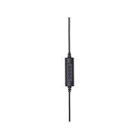 SANDBERG USB Office Headset - Kopfhörer - Kopfband - Büro/Callcenter - Schwarz - Binaural - Knopf