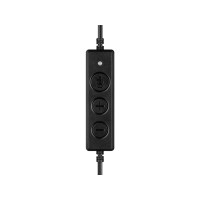 SANDBERG USB Office Headset Pro Mono - Kopfhörer - Kopfband - Büro/Callcenter - Schwarz - Monophon - Knopf