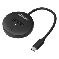 SANDBERG USB 3.2 Dock for M.2+NVMe SSD - SSD - M.2 - 4 TB...