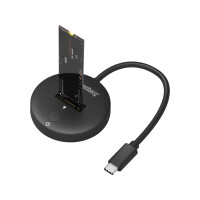 SANDBERG USB 3.2 Dock for M.2+NVMe SSD - SSD - M.2 - 4 TB - USB Typ-C - 10 Gbit/s - Schwarz