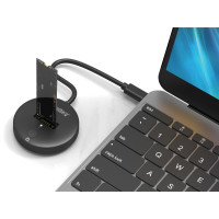 SANDBERG USB 3.2 Dock for M.2+NVMe SSD - SSD - M.2 - 4 TB - USB Typ-C - 10 Gbit/s - Schwarz