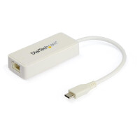 StarTech.com USB-C auf Gigabit Ethernet Adapter mit USB-A...