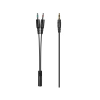SANDBERG MiniJack Chat Headset - Kopfhörer - Kopfband - Anrufe & Musik - Schwarz - Binaural - Drehregler