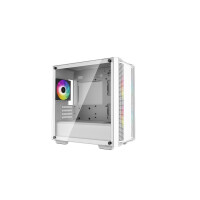 Deepcool CC360 WH ARGB - Mini Tower - PC - Weiß - micro ATX - Mini-ITX - ABS - Stahl - Gehärtetes Glas - Multi