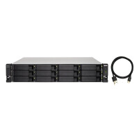 QNAP TL-R1200C-RP - HDD / SSD-Gehäuse - 2.5/3.5 Zoll...