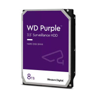 WD HDD Purple 8TB 3.5 SATA 6Gbs 256MB - Festplatte - Serial ATA