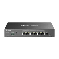 TP-LINK ER707-M2 - Ethernet-WAN - 2.5 Gigabit Ethernet - Schnelles Ethernet - Gigabit Ethernet - Schwarz