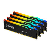 Kingston FURY Beast RGB - 64 GB - 4 x 16 GB - DDR5 - 5200...