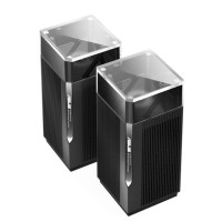 ASUS ZenWiFi Pro ET12 - Schwarz - Intern - Leistung - Status - Tri-Band (2,4 GHz/5 GHz/6 GHz) - Wi-Fi 6E (802.11ax) - 802.11a - 802.11b - 802.11g - Wi-Fi 4 (802.11n) - Wi-Fi 5 (802.11ac) - Wi-Fi 6 (802.11ax) - Wi-Fi 6E...