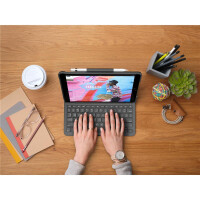 Logitech Slim Folio - QWERTY - UK Englisch - 1,7 cm - 1,5 mm - Apple - {loc-value}