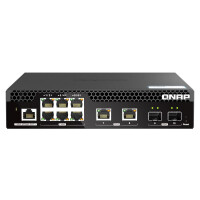 QNAP QSW-M2106R-2S2T - Managed - L2 - 10G Ethernet...