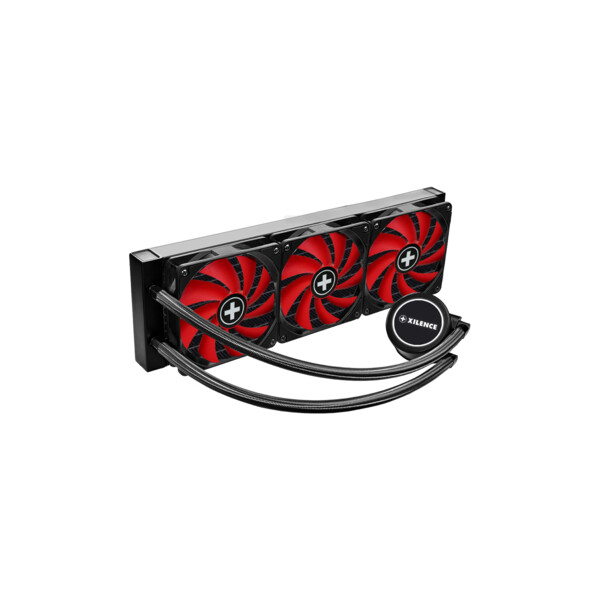 Xilence Performance A+ XC978 - All-in-One-Flüssigkeitskühler - 12 cm - Schwarz - Rot