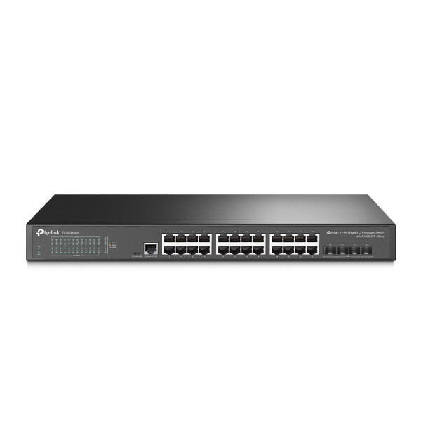 TP-LINK TL-SG3428X - Managed - L2+/L3 - Gigabit Ethernet (10/100/1000) - Rack-Einbau - 1U