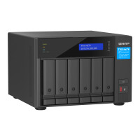 QNAP TVS-H674 - NAS - Tower - Intel® Core™ i5 - i5-12400 - Schwarz