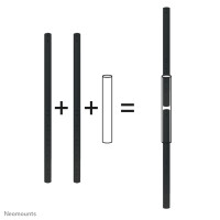 Neomounts by Newstar Adapter for Verlängerungsrohre FPMA-CP100 - 150 - 200 - 250 - 350 - Zimmerdecke - 172 mm - 225 mm - 150 mm - 90 mm - 1 Stück(e)