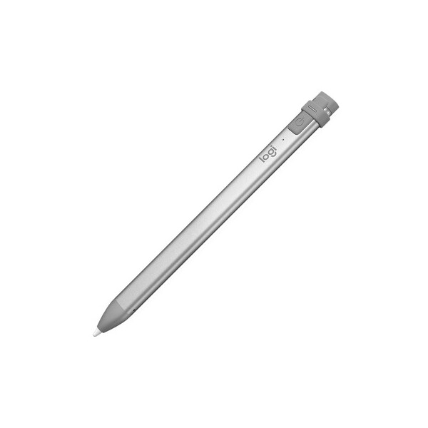Logitech Crayon - Tablet - Apple - Grau - iPad Pro 12.9" (3rd gen) - iPad Pro 11" - iPad (7th - 6th gen) - iPad Air (3rd gen) - iPad mini (5th gen) - Acrylnitril-Butadien-Styrol (ABS) - Aluminium - Silikon - Eingebaut