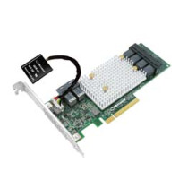 Microchip Technology SmartRAID 3154-24i - SAS - PCI Express x8 - 0 - 1 - 5 - 6 - 10 - 50 - 60 - 12 Gbit/s - 4096 MB - DDR4