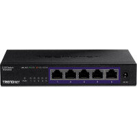TRENDnet TEG-S350 - Unmanaged - Gigabit Ethernet (10/100/1000) - Vollduplex - Wandmontage