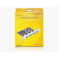 Delock PCI Express Card > 4 x USB 3.0 - USB-Adapter -...
