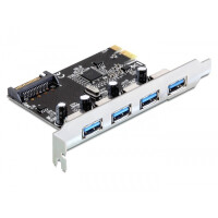 Delock PCI Express Card &gt; 4 x USB 3.0 - USB-Adapter -...