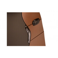 Bakker Evoluent4 Mouse Small Wireless (Right Hand) - rechts - RF Wireless - 2600 DPI - Braun