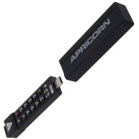 Apricorn Aegis Secure Key 3NXC - 4 GB - USB Typ-A - 3.2 Gen 1 (3.1 Gen 1) - Kappe - 22 g - Schwarz