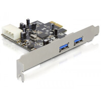 Delock PCI Express card &gt; 2x USB 3.0 - USB-Adapter - PCI Express x1