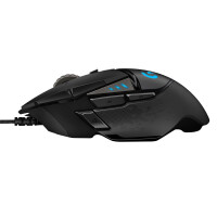 Logitech G G502 Hero - rechts - Optisch - USB Typ-A - 25600 DPI - 1 ms - Schwarz