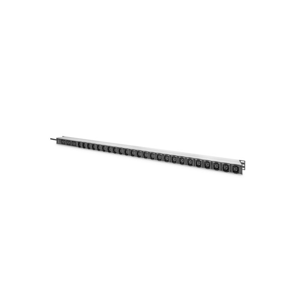 DIGITUS Basis IT PDU, 1-phasig 16A, 24 x C13, 3 x C19, 3 m Zuleitung, IEC 60309 16 A Stecker