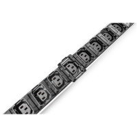 DIGITUS Basis IT PDU, 1-phasig 16A, 24 x C13, 3 x C19, 3 m Zuleitung, IEC 60309 16 A Stecker