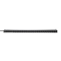 DIGITUS Basis IT PDU, 1-phasig 16A, 24 x C13, 3 x C19, 3 m Zuleitung, IEC 60309 16 A Stecker