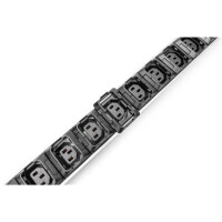 DIGITUS Basis IT PDU, 1-phasig 16A, 24 x C13, 3 x C19, 3 m Zuleitung, IEC 60309 16 A Stecker
