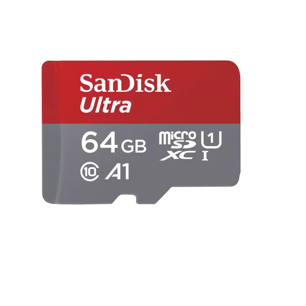 SanDisk Ultra - 64 GB - MicroSDXC - Klasse 10 - UHS-I - Class 1 (U1) - Magnetsicher - Schockresistent - Temperaturbeständig - Wasserdicht - Röntgensicher