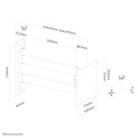 Neomounts by Newstar TV/Monitor-Wandhalterung - 25,4 cm...
