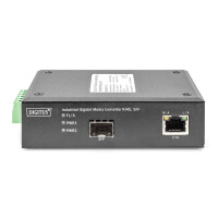 DIGITUS Industrieller Gigabit Medien Konverter RJ45, SFP