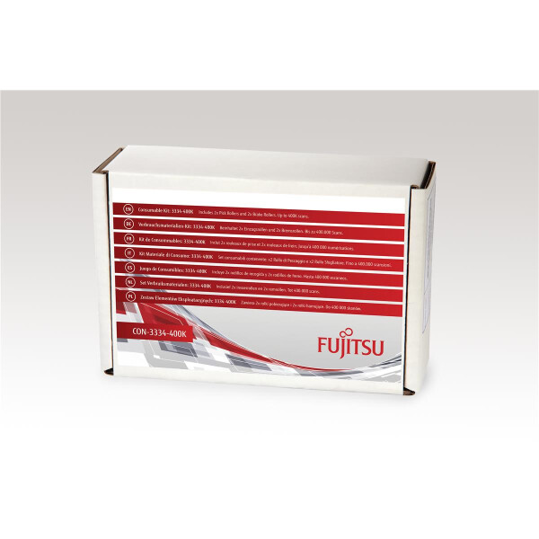 Fujitsu 3334-400K - Verbrauchsmaterialienset - Mehrfarbig