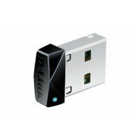 D-Link DWA-121 - Kabellos - USB - WLAN - Wi-Fi 4 (802.11n) - 150 Mbit/s - Schwarz