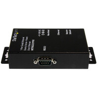 StarTech.com 1 Port RS232 Seriel Ethernet Geräteserver - PoE Power over Ethernet - 10/100Base-T(X) - 100 - 240 V - 12 V - 0,1 A - 100 mA - Typ M