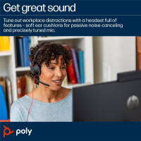 HP Poly BW 5210 USB-C HS+3.5mmP+USB-C/A - Headset