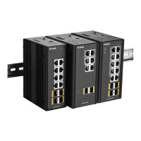 D-Link DIS-300G-12SW - Managed - L2 - Gigabit Ethernet (10/100/1000) - Vollduplex - Wandmontage