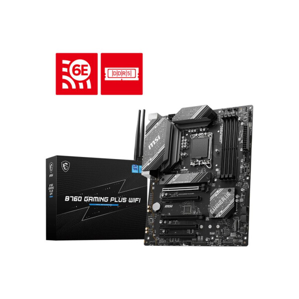 MSI B760 GAMING PLUS WIFI - Mainboard - ATX