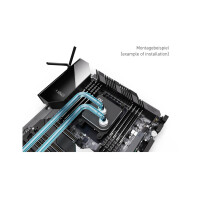 Alphacool Core 1 CPU-Kuehler - Schwarz
