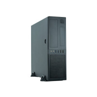 Chieftec CS-12B-300 - Mini Tower - PC - Schwarz - Mini-ITX - SGCC - Heimb&uuml;ro