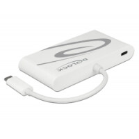 Delock 87731 - USB 3.2 Gen 1 (3.1 Gen 1) Type-C - Grau - Weiß - HDMI - RJ-45 - USB 3.2 Gen 1 (3.1 Gen 1) Type-A - USB 3.2 Gen 1 (3.1 Gen 1) Type-C - VGA - Windows 10 - Windows 8.1 - Mac OS X 10.9 Mavericks - Android