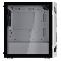 SilverStone FARA H1M - Micro Tower - PC - Weiß - micro ATX - Mini-DTX - Mini-ITX - Kunststoff - Stahl - 16 cm