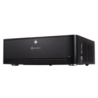 SilverStone GD06B - Desktop - PC - Schwarz - micro ATX -...